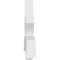 Ekena Millwork Davenport Architectural Grade PVC Gable Bracket, 108"W x 27"H x 4"D x 6"F, 6/12 Pitch GBP108X27X0406DAV00 - alternate 4